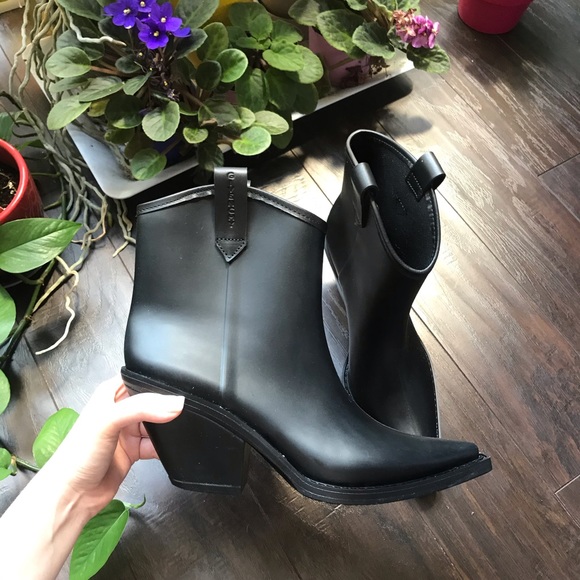 GIVENCHY Western-style rubber boots sz 39 - Picture 5 of 16